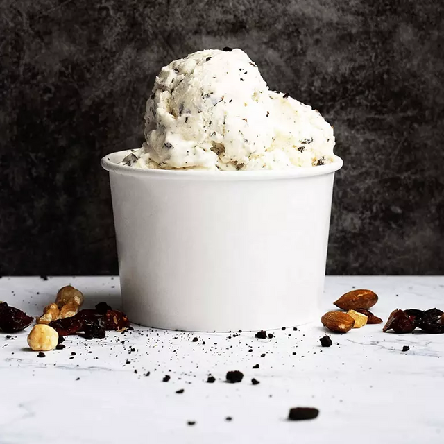 5盎司白色可生物降解甘蔗渣杯带甘蔗渣盖