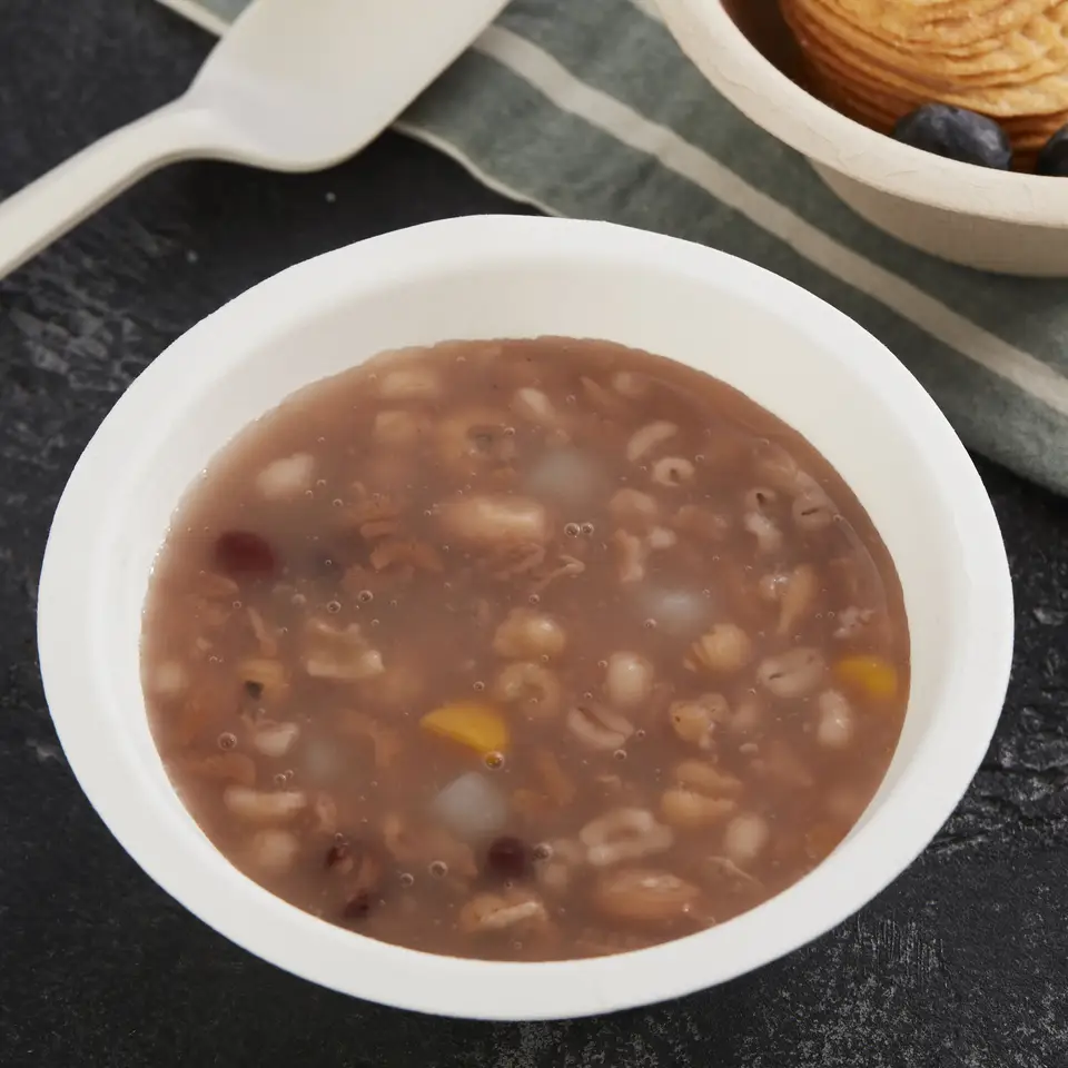 环保一次性 9 盎司（250 毫升）碗可生物降解甘蔗渣可堆肥纸拉面沙拉食品容器