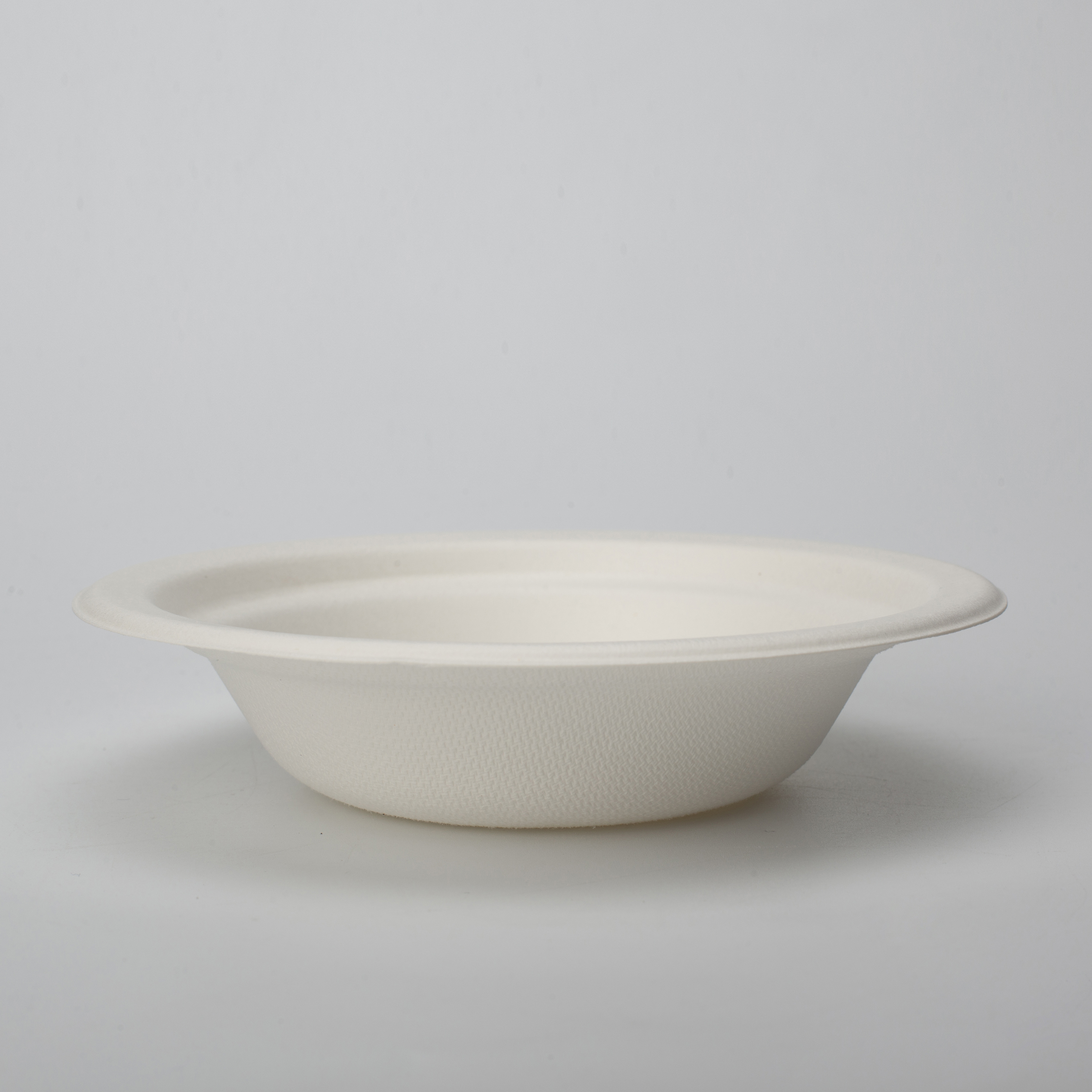 100% 可生物降解环保高品质一次性甘蔗渣纤维浆纸 11 盎司（300 毫升）汤/沙拉碗