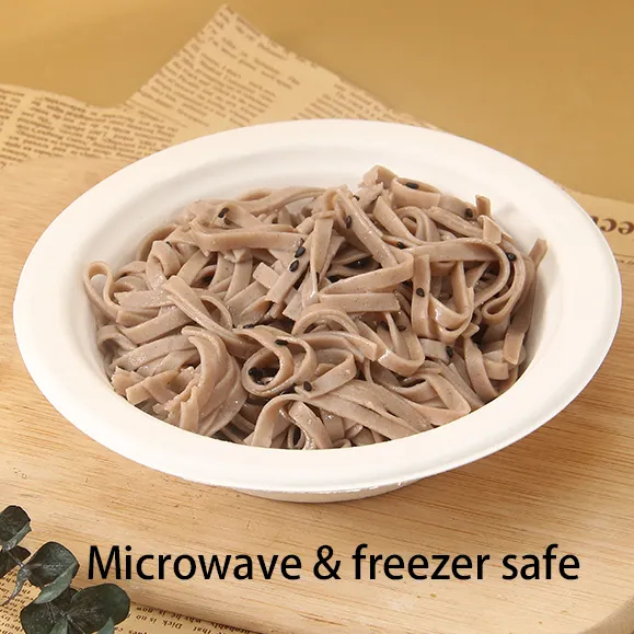 环保可生物降解 pfa 16 盎司（460 毫升）碗纸浆甘蔗渣沙拉碗甘蔗餐具容器纸浆甘蔗渣碗带盖