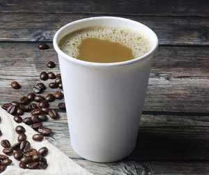 定制印刷一次性纸杯外卖咖啡包装纸8盎司（260ml）杯子各种尺寸批发野营旅行油酱容器