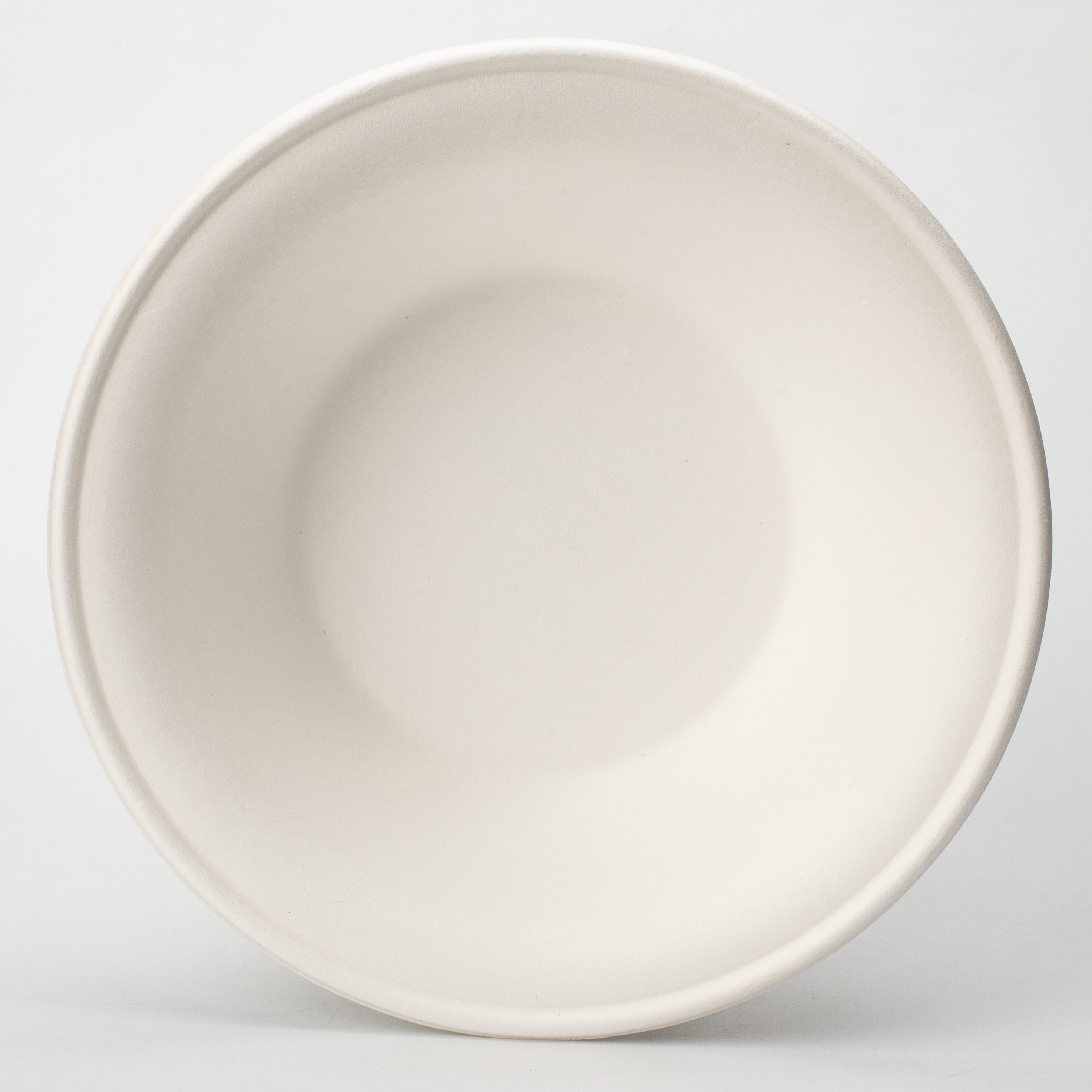 一次性圆形甘蔗渣纸浆定制可生物降解纸沙拉水果汤食品 24 盎司（710 毫升）碗