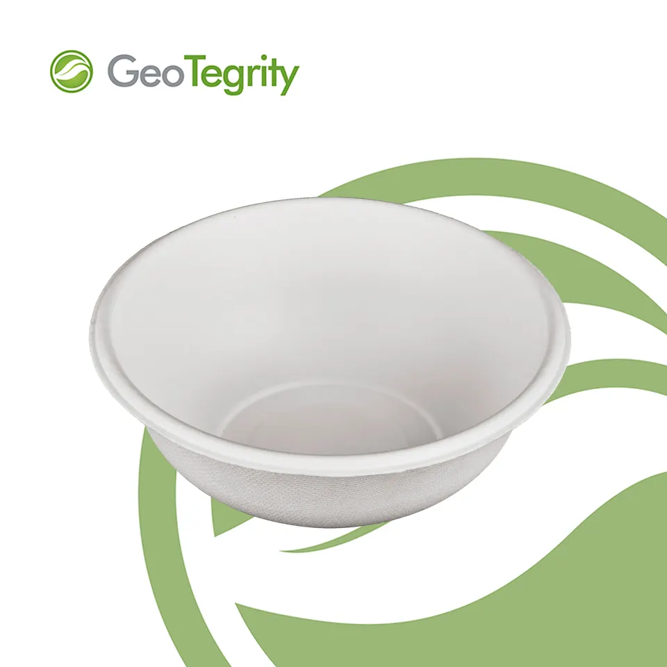 一次性外卖容器可生物降解沙拉纸碗多功能纸质微波炉安全汤29盎司（850毫升）容器