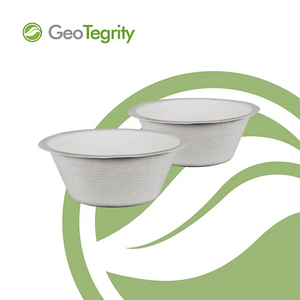 环保一次性 9 盎司（250 毫升）碗可生物降解甘蔗渣可堆肥纸拉面沙拉食品容器