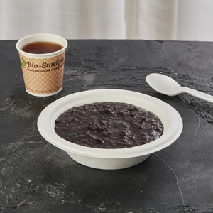 环保一次性水果可生物降解甘蔗渣可堆肥纸拉面沙拉食品 12 盎司（350 毫升）外卖碗